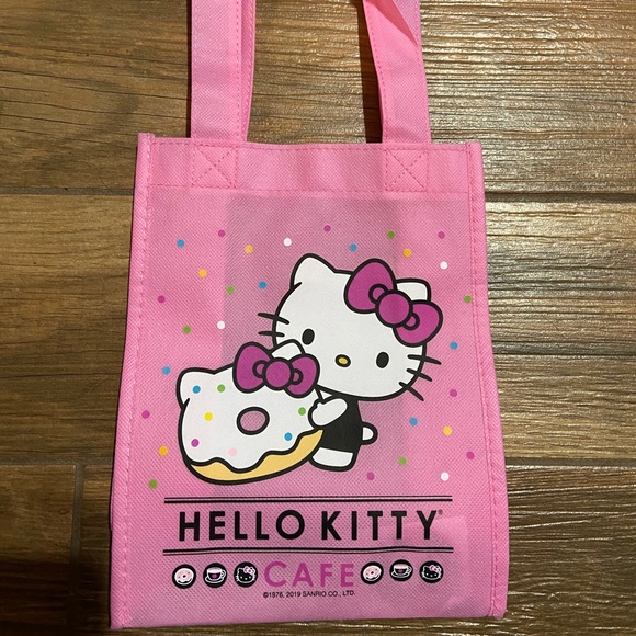 hello kitty cafe tote bolsa